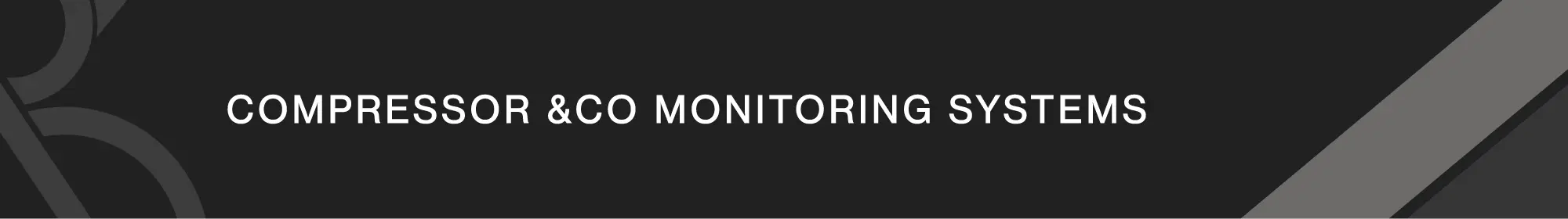 Compressor &CO Monitoring Systems