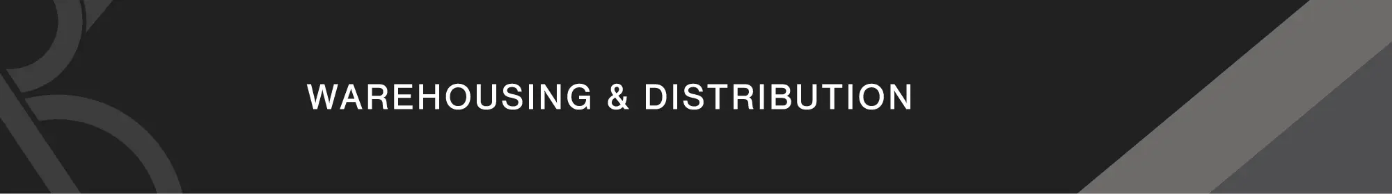Warehousing & Distribution